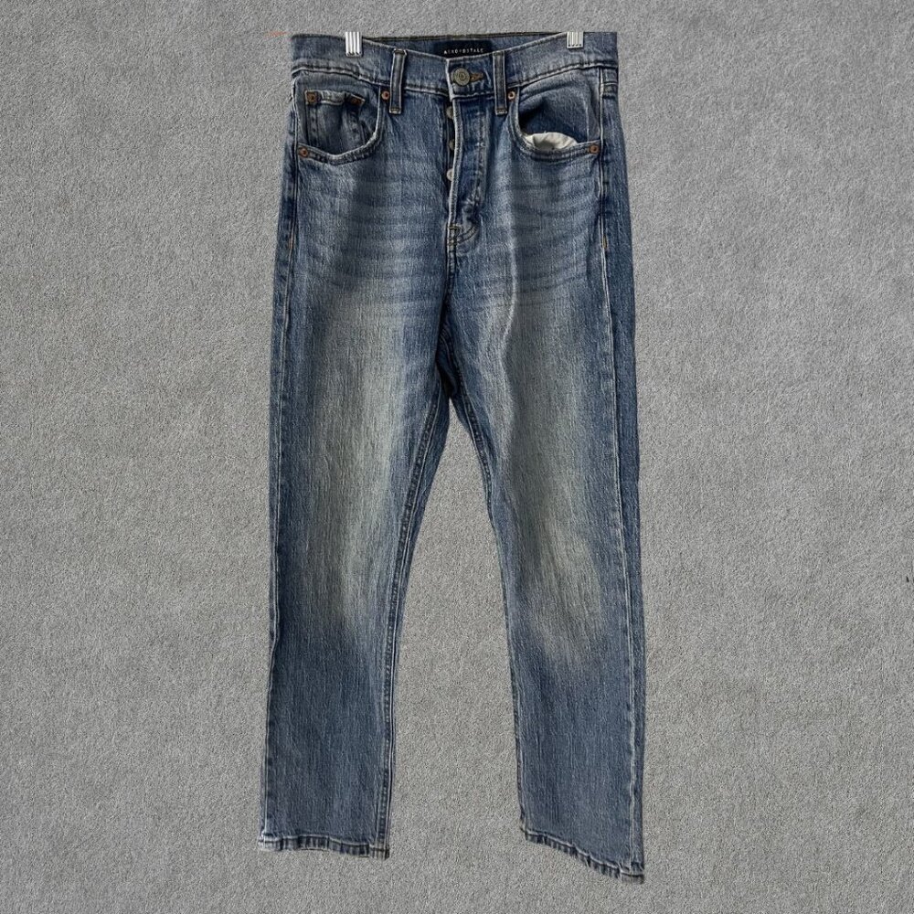 Aeropostale Women's Size 4 90's Super High Rise Straight Cut Jeans